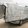 Aluminet Bestelbus Schaduwdoeken. 2 stuks. Afmeting: 6,4 x 4,3 meter. - Afbeelding 4